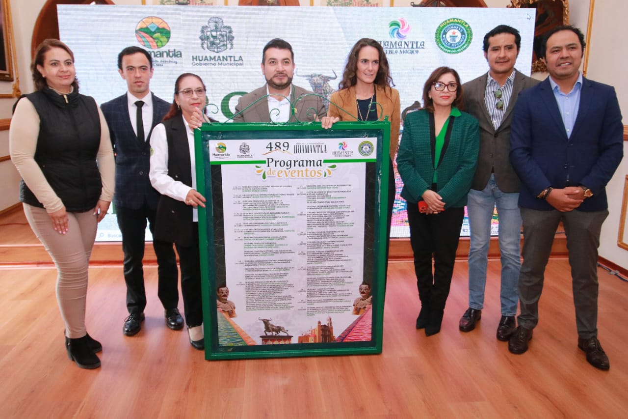 Presentación de La Corrida para el aniversario de la Fundación de Huamantla